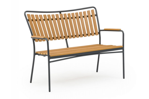 DaneLine Adam Bænk - Nonwood - Grå