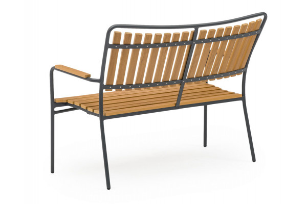 DaneLine Adam Bænk - Nonwood - Grå