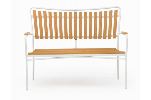 DaneLine Adam Bænk - Nonwood - Hvid