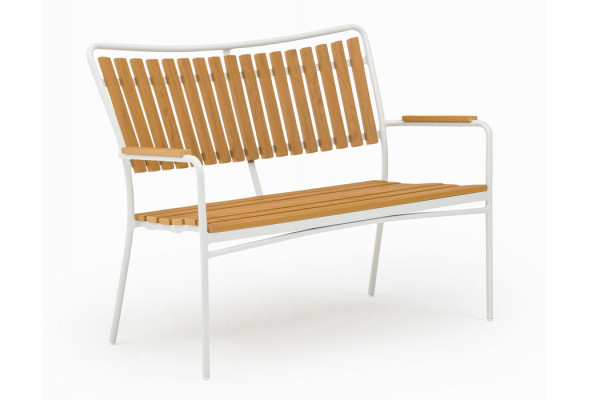 DaneLine Adam Bænk - Nonwood - Hvid