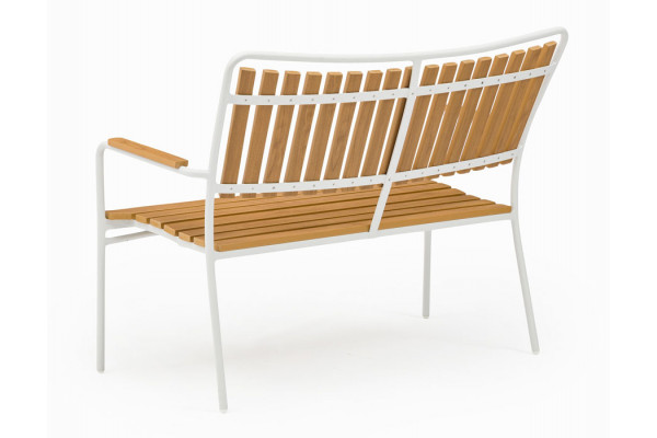 DaneLine Adam Bænk - Nonwood - Hvid