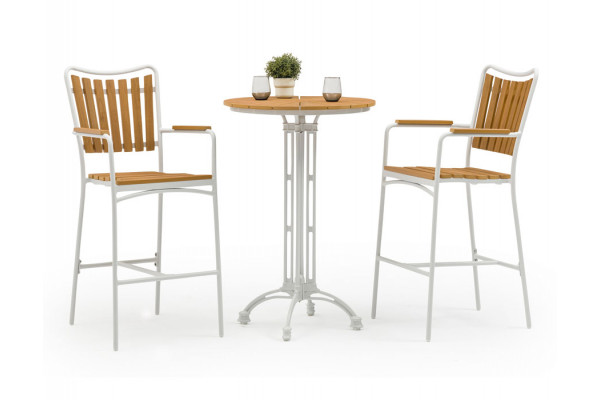 DaneLine Adam Barsæt - Nonwood - Ø70 cm - Hvid