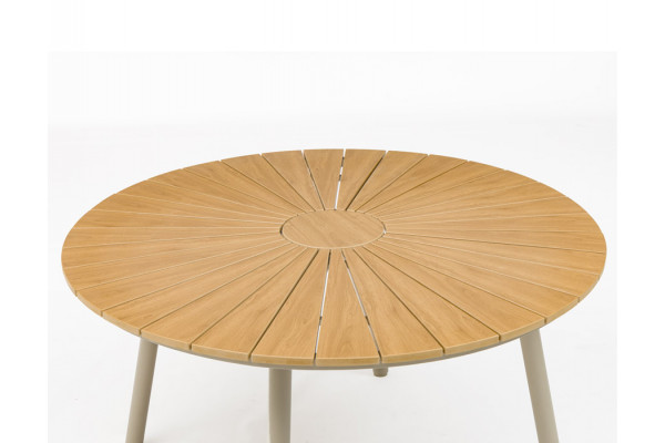 DaneLine Adam Havemøbelsæt - Nonwood - Ø130 cm...