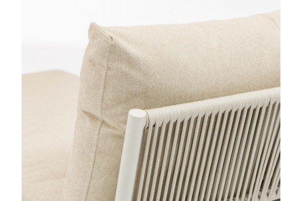 Sandy Dobbelt Solseng - Gråhvid