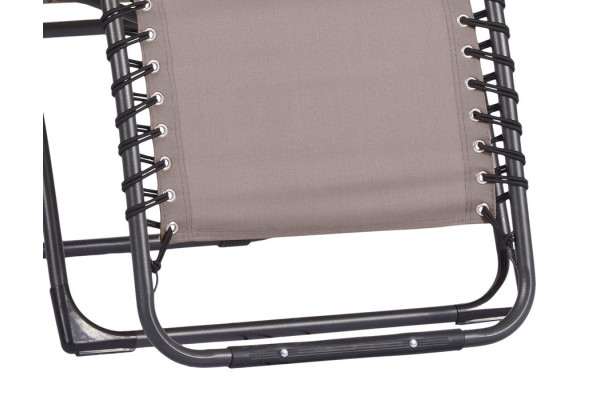 Relax stol - Sort/Taupe