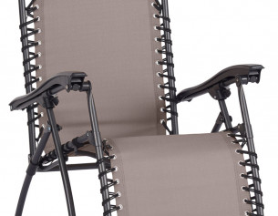 Relax stol - Sort/Taupe 2