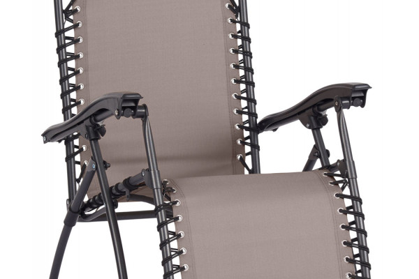 Relax stol - Sort/Taupe