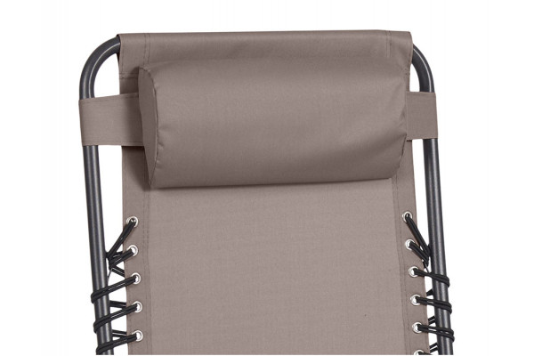 Relax stol - Sort/Taupe