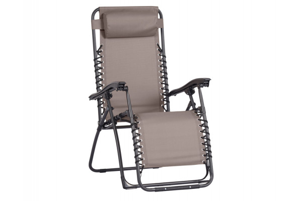 Relax stol - Sort/Taupe