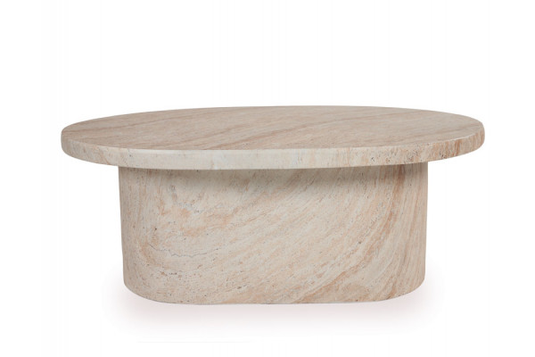 Bolette Sofabord - 100x64x38 cm - Natur