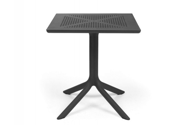 Nardi Clip Cafebord 70x70 cm - Antracit