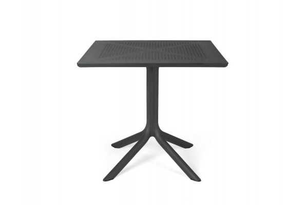 Nardi Clip Cafebord 80x80 cm - Antracit