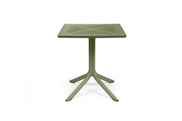 Nardi Clip Cafebord 70x70 cm - Agave