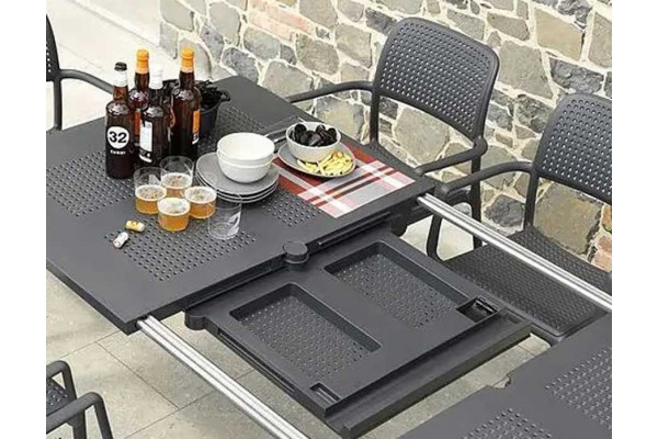 Nardi Libeccio Bora Havemøbelsæt - Antracit