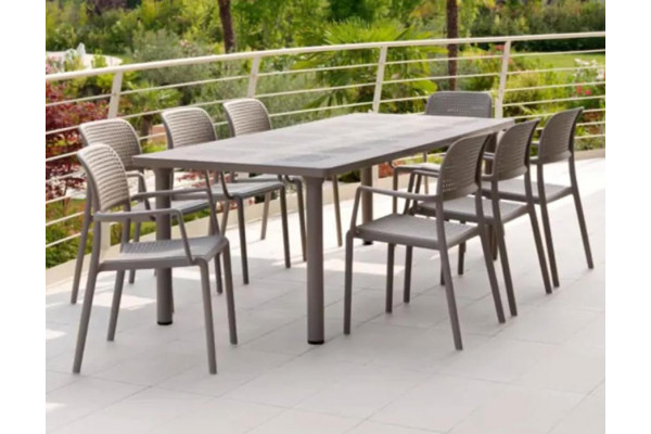 Nardi Libeccio Bora Havemøbelsæt - Latte