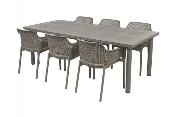 Nardi Libeccio Net Havemøbelsæt - Latte