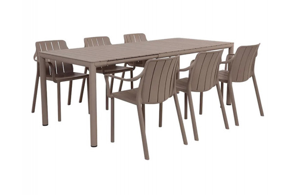 Nardi Tevere Tiberina Havemøbelsæt 211 - Latte