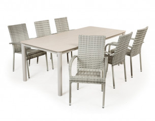 Karen Geneve Havemøbelsæt -...