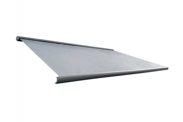 Bøg Markise - m/motor & LED-lys - 4,8 x 3 m - Grå/Grå