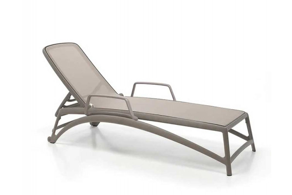 Nardi Atlantico Solvogn m/armlæn - Latte