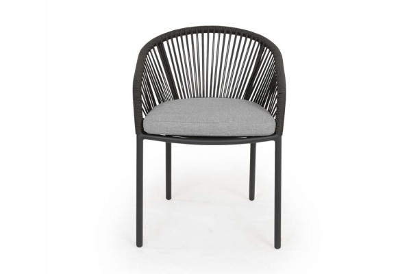 Selma Nora Havemøbelsæt - 100x200 cm - Antracitgrå