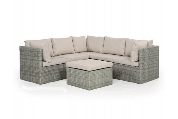 Isla Lys Grå Modulsofasæt - Vandafvisende