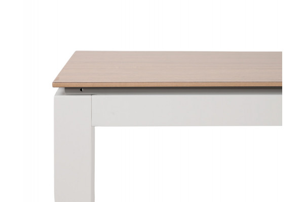 Selma Havebord - Silicate - 100x200 cm - Gråhvid