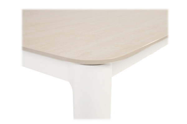 Karen Sonja Havemøbelsæt - 99,5x210 cm - Gråhvid