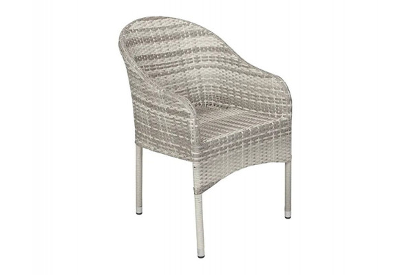 Karen Andrea Havemøbelsæt - 99,5x210 cm - Lys Grå