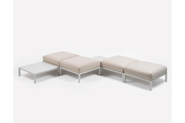 Nardi Maximo Loungebord 80x80 cm - Sand