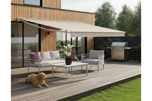 Ask Manuel Markise - Semikassette - 4,8 x 3 m -...