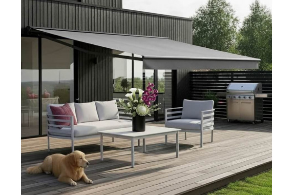 Ask Manuel Markise - Semikassette - 4,8 x 3 m -...