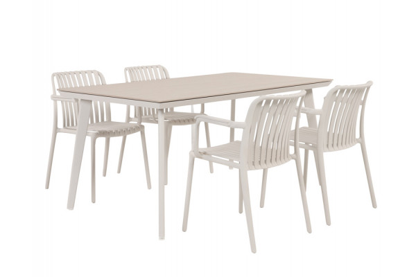 Dagmar Sonja Havemøbelsæt - 90x160 cm