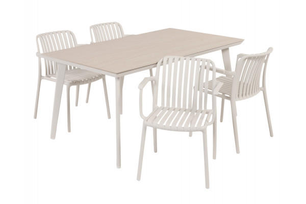 Dagmar Sonja Havemøbelsæt - 90x160 cm