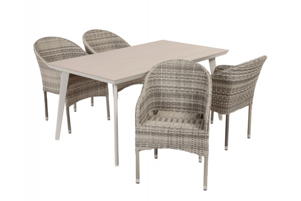 Dagmar Andrea Havemøbelsæt - 90x160 cm