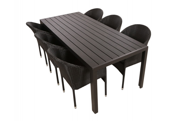 Cheanne Andrea Havemøbelsæt - 90x205 cm