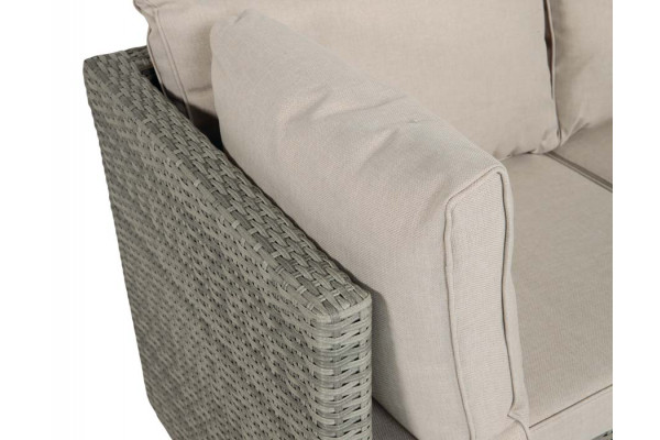 Isla Lys Grå Modulsofa - 2 pers. - Vandafvisende