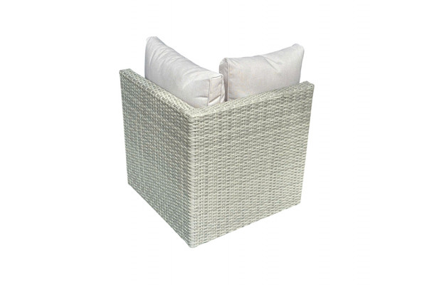 Isla Lys Grå Hjørnemodul - Vandafvisende