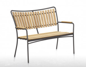 DaneLine Eva Teak Havebænk...