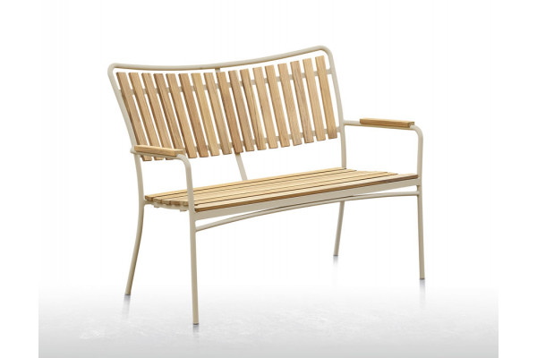 DaneLine Eva Teak Havemøbelsæt m/bænk+2 stole -...