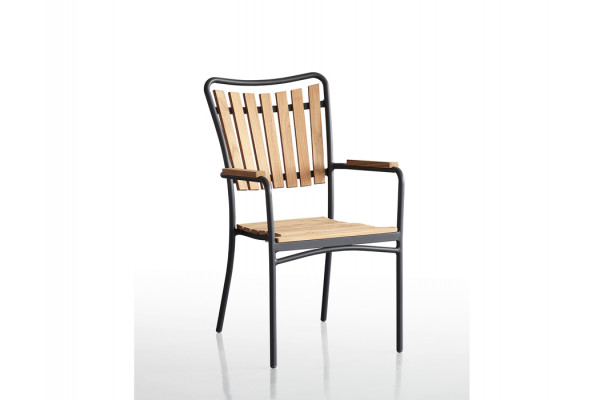 DaneLine Eva Teak Havemøbelsæt m/bænk+2 stole -...