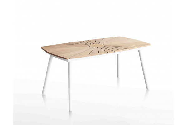 DaneLine Eva Teak Havemøbelsæt m/4 stole -...