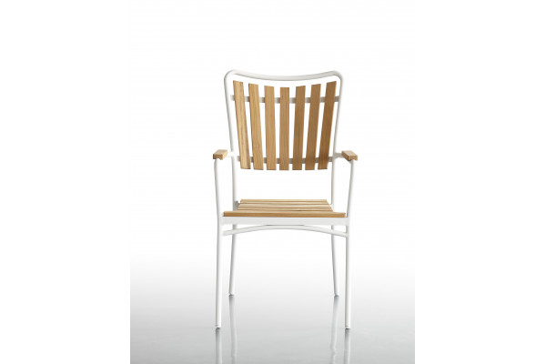 DaneLine Eva Teak Havemøbelsæt m/4 stole -...