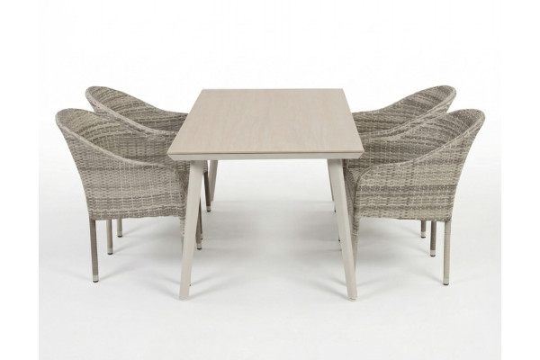 Dagmar Andrea Havemøbelsæt - 90x160 cm