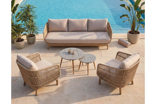 Helena 3 pers. Sofasæt m/Dylan sofaborde