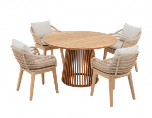 Luna Laila Havemøbelsæt -...