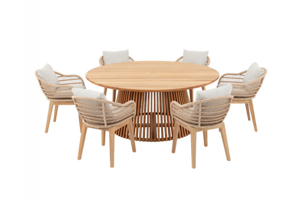 Luna Laila Havemøbelsæt - Ø180 cm