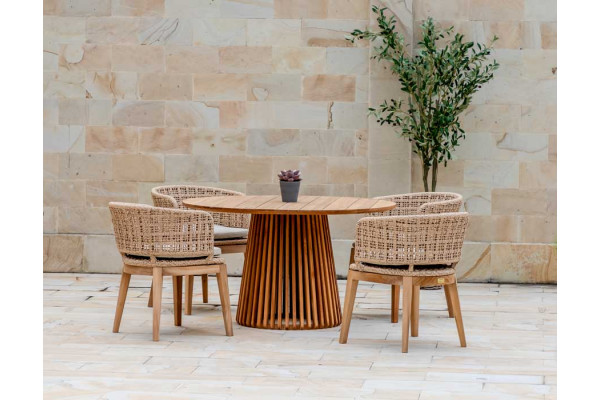 Luna Rima Havemøbelsæt - Ø150 cm