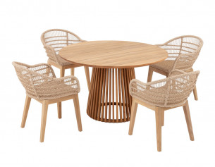 Luna Laila Havemøbelsæt -...