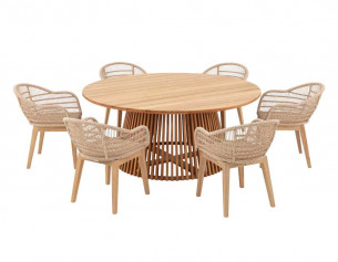 Luna Laila Havemøbelsæt -...